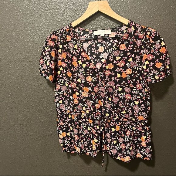 Loft floral top - Picture 1 of 11